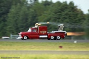 ZH46_012 Jet Truck - 4130 Chromemolly chassis, 1957 Chevy with 2 J34-48's T-2A Buckeye airplane engines. Driver - Scott Superman Shockley