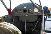 NF08_005 Cockpit of Piper J3C-65 Cub C/N 17624, N70615
