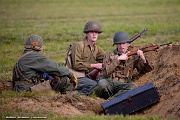 TH03_322 The WWII Battle Reenactment brings to life the sights sounds and smells of ground and air warfare over WWII Europe. Using realistic historical re-enactors and...