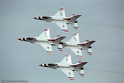 XG44_118 One of the famous formations - Thunderbirds diamond.