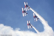 YF55_325 Red Baron Pizza Squadron PT-17 (A75) Stearman, N801RB, N802RB, N805RB, N806RB