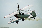 ZH44_031 Boeing B-75N1 Stearman C/N 75-7444 - Kirk and Jane Wicker in 
