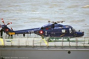 Westland Lynx Mk 80B S-175 from Eskadrille 723 on board HDMS Thetis (F 357) danish patrol vessel.