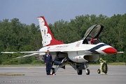 F-16C Fighting Falcon 87-0323 1 from USAF Thunderbirds Nellis AFB, NV