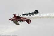Split Image Aerobatic Team, Pitts S2B, N156CB and N51GF