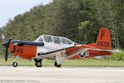 T-34C Turbo Mentor 162633 F-45 from VT-4 'Warbuck' NAS Pensacola, FL