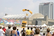 U.S. Army Golden Knights in action...