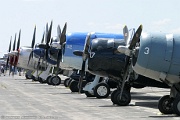 Row of fighters