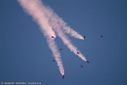 The SkyHawks team is comprised of highly professional, skilled, and experienced soldiers from the Canadian Armed Forces.