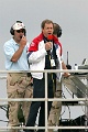 Announcer Larry Rutt
