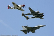 F-16/P-51/P-38 USAF Heritage Flight