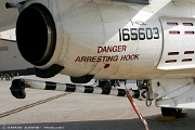 Arresting hook on T-45C Goshawk