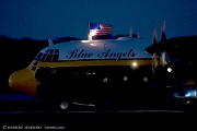 Blue Angels Fat Albert during night show