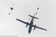 Golden Knigths exiting the aircraft