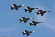 JK17_169 F-18 Hornets formation fly-by