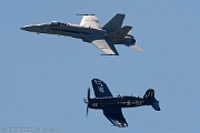 KE21_265 US Navy Legacy Flight with Hornet and Corsair
