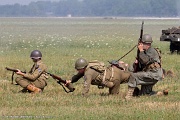 KG23_142 Thunder over Michigan 2011 pictures from ground battle reenactment