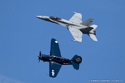 LJ14_065 USN Tailhook Legacy Flight - F-18 Super Hornet and Helldiver