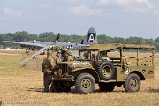 LH04_225 The WWII Battle Reenactment brings to life the sights sounds and smells of ground and air warfare over WWII Europe. Using realistic historical re-enactors and...