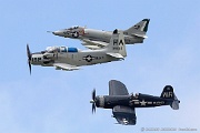 MH10_518 Navy Tailhook legacy Flight: Corsair, Skyhawk and Skyraider