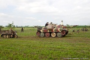 MH10_134 The WWII Battle Reenactment brings to life the sights sounds and smells of ground and air warfare over WWII Europe. Using realistic historical re-enactors and...