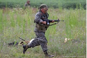 MH10_264 The WWII Battle Reenactment brings to life the sights sounds and smells of ground and air warfare over WWII Europe. Using realistic historical re-enactors and...