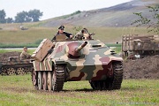 MH10_471 The WWII Battle Reenactment brings to life the sights sounds and smells of ground and air warfare over WWII Europe. Using realistic historical re-enactors and...