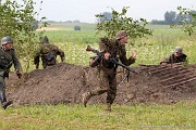 MH10_478 The WWII Battle Reenactment brings to life the sights sounds and smells of ground and air warfare over WWII Europe. Using realistic historical re-enactors and...