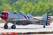 OE17_148 North American SNJ-2 Texan C/N 2562 - Geico Skytypers, N65370