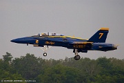 OH28_003 F/A-18D Hornet 163464 C/N 0685 from Blue Angels Demo Team NAS Pensacola, FL
