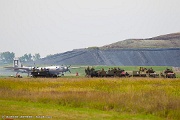 OH29_132 The WWII Battle Reenactment brings to life the sights sounds and smells of ground and air warfare over WWII Europe. Using realistic historical re-enactors and...