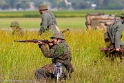 OH29_149 The WWII Battle Reenactment brings to life the sights sounds and smells of ground and air warfare over WWII Europe. Using realistic historical re-enactors and...