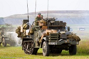 OH29_156 The WWII Battle Reenactment brings to life the sights sounds and smells of ground and air warfare over WWII Europe. Using realistic historical re-enactors and...