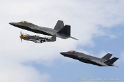 PD23_415 USAF Heritage Flight - P-51, F-22 and F-35