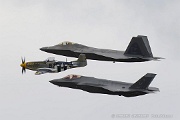 PD23_419 USAF Heritage Flight - P-51, F-22 and F-35