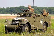 PH20_182 The WWII Battle Reenactment brings to life the sights sounds and smells of ground and air warfare over WWII Europe. Using realistic historical re-enactors and...