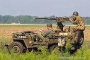 PH20_214 The WWII Battle Reenactment brings to life the sights sounds and smells of ground and air warfare over WWII Europe. Using realistic historical re-enactors and...
