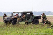 PH20_343 The WWII Battle Reenactment brings to life the sights sounds and smells of ground and air warfare over WWII Europe. Using realistic historical re-enactors and...