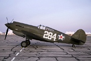 NX284CF Curtiss P-40B Warhawk C/N 16073, NX284CF