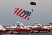 SE04_261 The Black Daggers are the official U.S. Army Special Operations Command Parachute Demonstration Team.