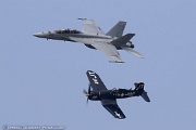 SJ22_094 NAVY Tailhook Legacy Flight F-18 and Corsair