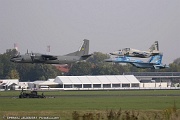SH24_015 Ukraine An-26, Su-27UB and Su-25UB