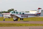 N4124S Beech A36 Bonanza 36 C/N E-653, N4124S