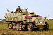 TH03_265 The WWII Battle Reenactment brings to life the sights sounds and smells of ground and air warfare over WWII Europe. Using realistic historical re-enactors and...