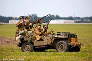 TH03_307 The WWII Battle Reenactment brings to life the sights sounds and smells of ground and air warfare over WWII Europe. Using realistic historical re-enactors and...