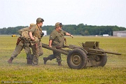 TH03_330 The WWII Battle Reenactment brings to life the sights sounds and smells of ground and air warfare over WWII Europe. Using realistic historical re-enactors and...