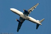 UE07_008 JetBlue flying three New York themed liveries:I Heart Blue York, Blue Finest, and Blue Bravest— at a low altitude over the Big Apple to applaud the efforts of...