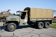 VF05_021 History roars to life - World War II reanactors and their vehicles at Mid Atlantic Air Museum