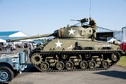 VF05_024 History roars to life - World War II reanactors and their vehicles at Mid Atlantic Air Museum