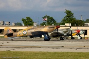 WG16_630 Hurricane, Spitfire, Me-109 and Fw-190